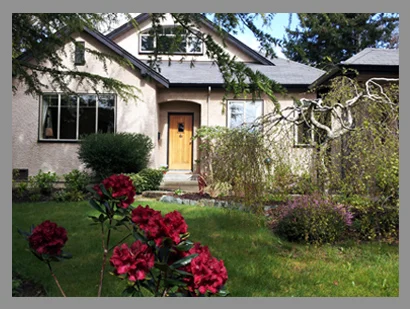 Uptown practice exterior and garden